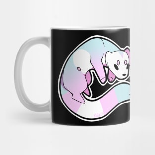 Ferret Trans Pride Mug